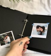 Retro Cinema Tasarımlı Kendin Yap Fotoğraf Albümü ve Defter Set - 2