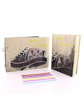 Retro Cinema Tasarımlı Kendin Yap Fotoğraf Albümü ve Defter Set - 4