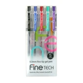 Dong-A Fine-Tech 0.3 mm. İğne Uçlu Kalem 5 Renk Set - 1