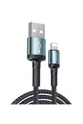 Apple Uyumlu Veri Kablosu Fuchsia PD Hızlı Şarj Kablosu 2m USB Apple Arayüz (CA74) - 1