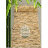 POLYBOTUM Doğal Kamış Hasır Çit 2 m X 5m Doğal Bahçe Çiti - Gölgelik Hasır - 3