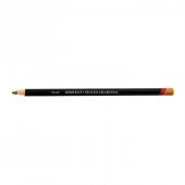 Derwent Tinted Charcoal Renkli Kömür Füzen Kalem TC02 Burnt Orange - 1