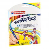 Edding 15 Funtastics İnce Keçeli Kalem 12 Renk - 1
