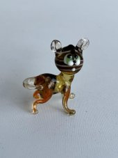 El Yapımı Murano Cam Kedi Biblo A14-07 - 2