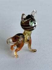 El Yapımı Murano Cam Kedi Biblo A14-07 - 4