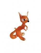 El Yapımı Murano Cam Sincap Biblo A16-04 thumbnail 1