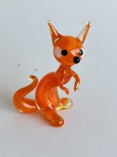 El Yapımı Murano Cam Sincap Biblo A16-04 thumbnail 4