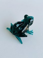 El Yapımı Murano Cam Kurbağa Biblo A17-04 thumbnail 5