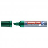 Edding 365 Kesik Uçlu Yazı Tahtası Kalemi 7 mm YEŞİL - 1