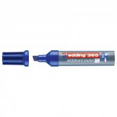Edding 365 Kesik Uçlu Yazı Tahtası Kalemi 7 mm MAVİ - 1
