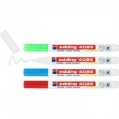 Edding 4085 Sıvı Tebeşir Kalemi 4lü Blister BASIC - 1