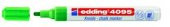 Edding 4095 Kara Tahta ve Cam için Likit Tebeşir Kalemi 3 mm Yuvarlak Uç YEŞİL - 1