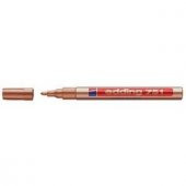 Edding 751 Çok Amaçlı Örtücü Boyama Dekorasyon Markörü 1-2 mm BAKIR YALDIZ - 1