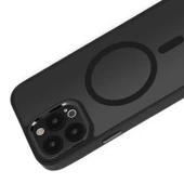 iPhone 12 Pro Kılıf Magsafe Özellikli Freya Silikon Kapak - 3