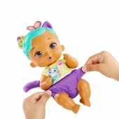 My Garden Baby Yavru Kedi Bebeğimin Bakım Zamanı: Mavi Saçlı Bebek 30 CM thumbnail 4