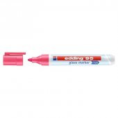 Edding 95 Glass Marker Cam Kalemi Neon Pembe - 1