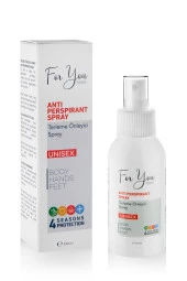 For You Gold El, Ayak ve Koltuk Altı Terleme Önleyici Sprey - Ter Spreyi 100 ml - 1