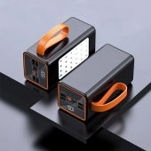 DVIP 50000mAh 4xUsbA + Type-C + Micro + Lightning Çıkışlı Led Göstergeli Powerbank - 2