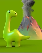 Metalmorphose Dino Anahtarlık - 7
