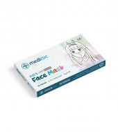 WEXTA COCUKLAR ICIN YUZ MASKES 3 KATLI  BEYAZ10 LU - 1