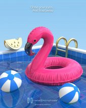 Metalmorphose Flamingo Anahtarlık - 4
