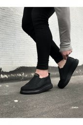 Wagoon WG049 Kömür Düz Casual Erkek Ayakkabı - 3