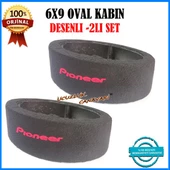 Pioneer Logolu6X9 Oval Hoparlör Kabini 2Li Set - 1