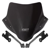 GP Kompozit Honda CB750 Hornet 2023-2024 Uyumlu Ön Cam Siyah - 6