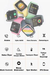 TECHNOMEN Watch 7 Hwatch 7 Plus Pro Max İos android Uyumlu Yeni Nesil Akıllı Saat - 2