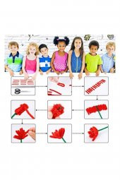 Artlantis Şönil Renkli 30 Cm 100lü 1 Paket 30 Cm Renkli Tüylü Tel 100 Lü 1 Paket - 3