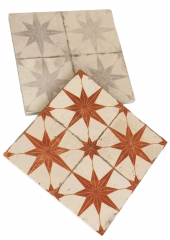 Dekoratif Çini Duvar Karosu-Mutfak Duvar Karosu-Banyo Duvar Karosu-Lavabo Duvar Karosu 30 Adet-939 thumbnail 2