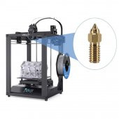 Ender 5 S1 -Ender 7 Pirinç Nozzle(0.4mm) thumbnail 3