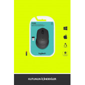 Logitech M280 Konforlu Kablosuz Optik Mouse Siyah - 5