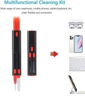 Temizleme Kiti Fırça Temizleme Kalemi Bluetooth Kulaklık Bilgisayar Monitör Çok Fonsiyonlu 3in1 Set - 2