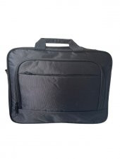 Laptop Çantası Evrak Laptop Notebook Tablet Çantası 4 Bölmeli Omuz Askılı Çanta 40X30X6 Siyah - 1