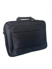Laptop Çantası Evrak Laptop Notebook Tablet Çantası 4 Bölmeli Omuz Askılı Çanta 40X30X6 Siyah - 2