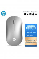 HP Tüm Cihazlara Uyumlu Mouse 2,4ghz Bluetooth Wireless Kablosuz Pilli Sessiz Fare - 2
