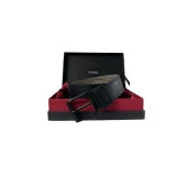 Fossil Siyah Suni Deri 4,5 cm Erkek Kemeri-115 thumbnail 1