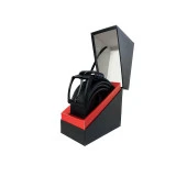 Fossil Siyah Suni Deri 4,5 cm Erkek Kemeri-115 thumbnail 5