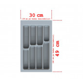 NETAKS ÇEKMECE İÇİ KAŞIKLIK 30x49 ÇEKMECE İÇİ ORGANIZER DÜZENLEYİCİ - 7