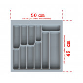 NETAKS ÇEKMECE İÇİ KAŞIKLIK 50X49 ÇEKMECE İÇİ ORGANIZER DÜZENLEYİCİ - 7