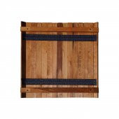 Ahşap Katlanır Rulo Masa Kamp Outdoor Bahçe Araç Araba Masası Çantalı 60x57 - 6