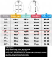 Erkek Büyük Beden Uzun Kol Klasik Gömlek Beyaz - 4