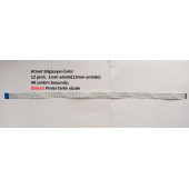 Awm 20624 80c 60v VW-1 Flex kablo 12 pin 1mm adım  40cm 12-1-40B thumbnail 1