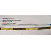 Awm 20624 80c 60v VW-1 Flex kablo 12 pin 1mm adım  40cm 12-1-40B thumbnail 2