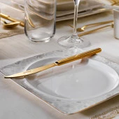 Schafer Glamor Point Yemek Takımı 60 Parça-Beyaz - 5