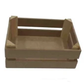 MDF Kasa No:1 (18x25 cm.) Boyanabilir Ahşap Obje - 1