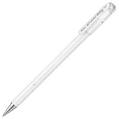 Pentel Hybrid Milky Pastel Jel Roller Kalem 0.8mm BEYAZ - 1