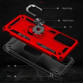 Xiaomi Redmi Note 12 Pro 4G Kılıf Zore Vega Yüzüklü Standlı Zırh Kılıf - 8