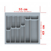 NETAKS ÇEKMECE İÇİ KAŞIKLIK 55X49 ÇEKMECE İÇİ ORGANIZER DÜZENLEYİCİ - 7